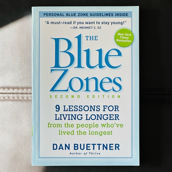 The Blue Zones Dan Buettner Second Edition Paperback Book - Picture 1 of 2